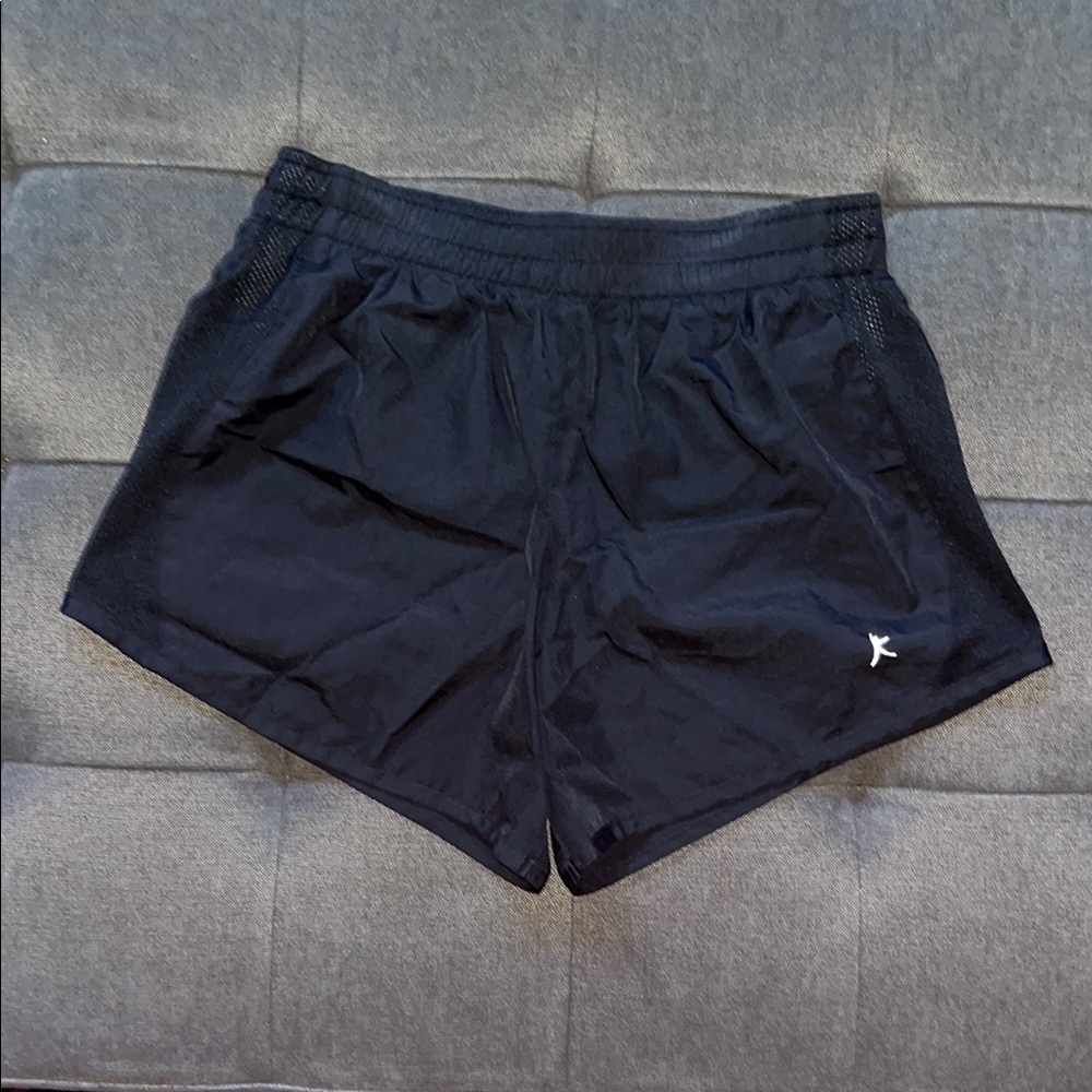 Girl's Black Athletic Shorts
